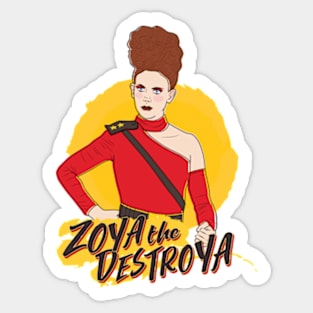 The DestroYA Sticker